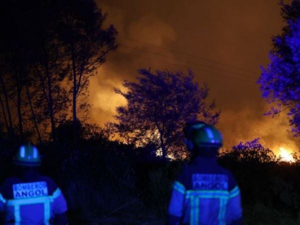 Bomberos atacados en Angol mientras comabtían incendios: 