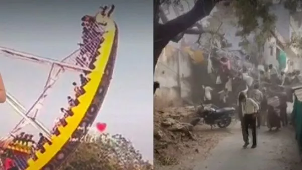 Colapso de juego mecánico dejó 14 niños heridos en India