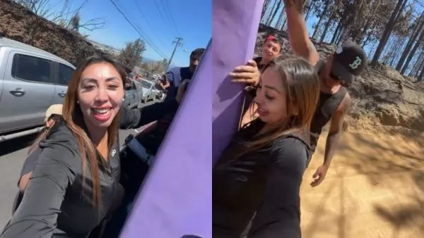 Naya Fácil entrega baños a las familias damnificadas por incendios