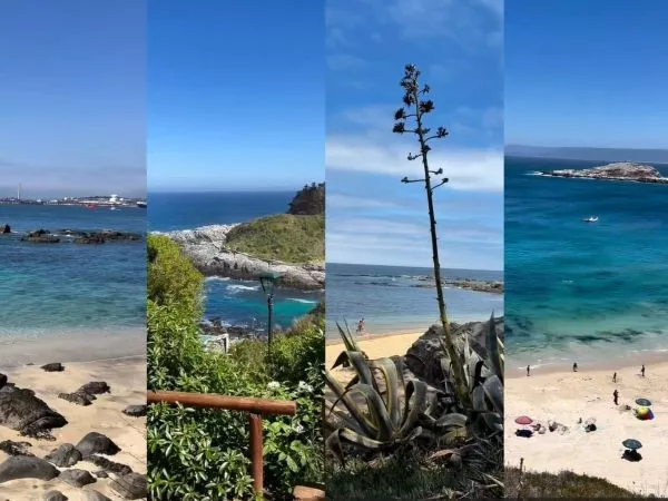 Influencer revela cuáles son las “5 playas que parecen sacadas del Caribe pero están en Chile”