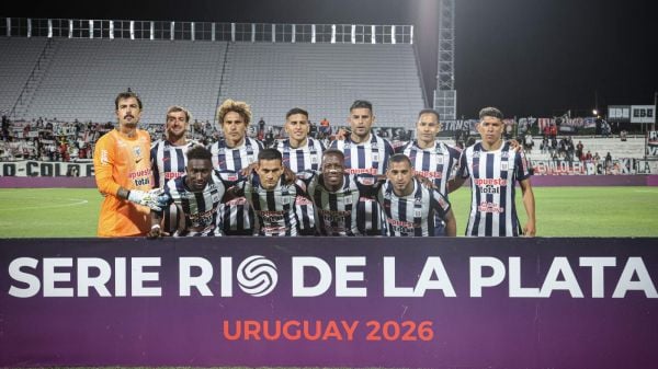 Plantel de Alianza Lima en la Serie Río de La Plata de Uruguay