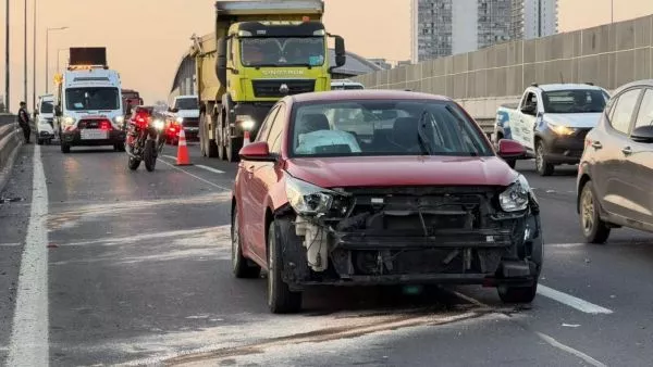 Accidente múltiple autopista vespucio sur