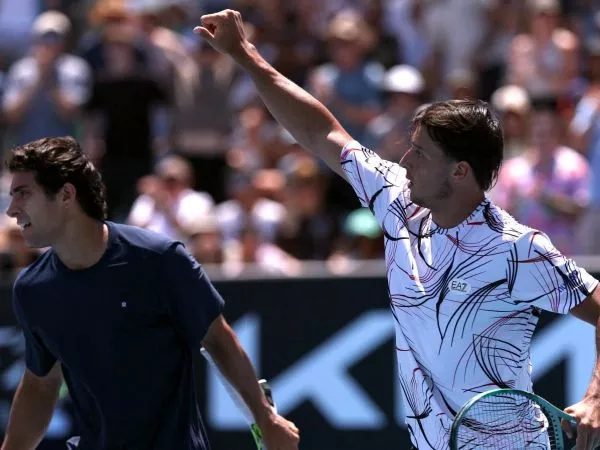 Cristian Garin y Luciano Darderi en el Australian Open