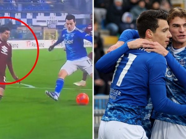 El error de Guillermo Maripán en la goleada que recibió el Torino