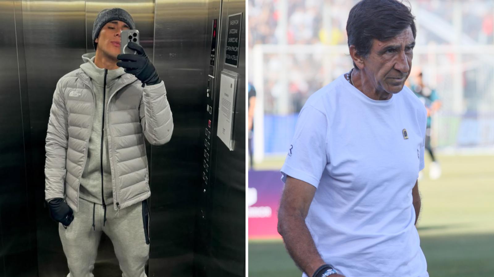 Damián Pizarro y Gustavo Costas