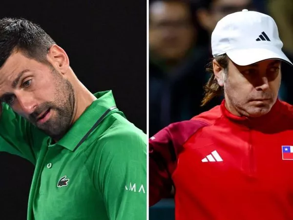 Novak Djokovic y Nicolás Massú