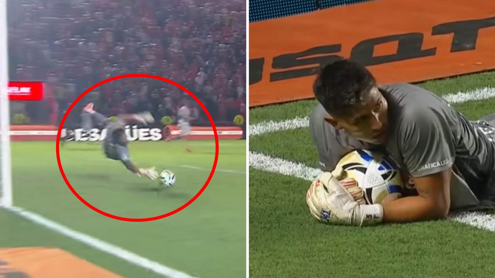 Brayan Cortés en el triunfo de Argentinos Juniors ante Sarmiento