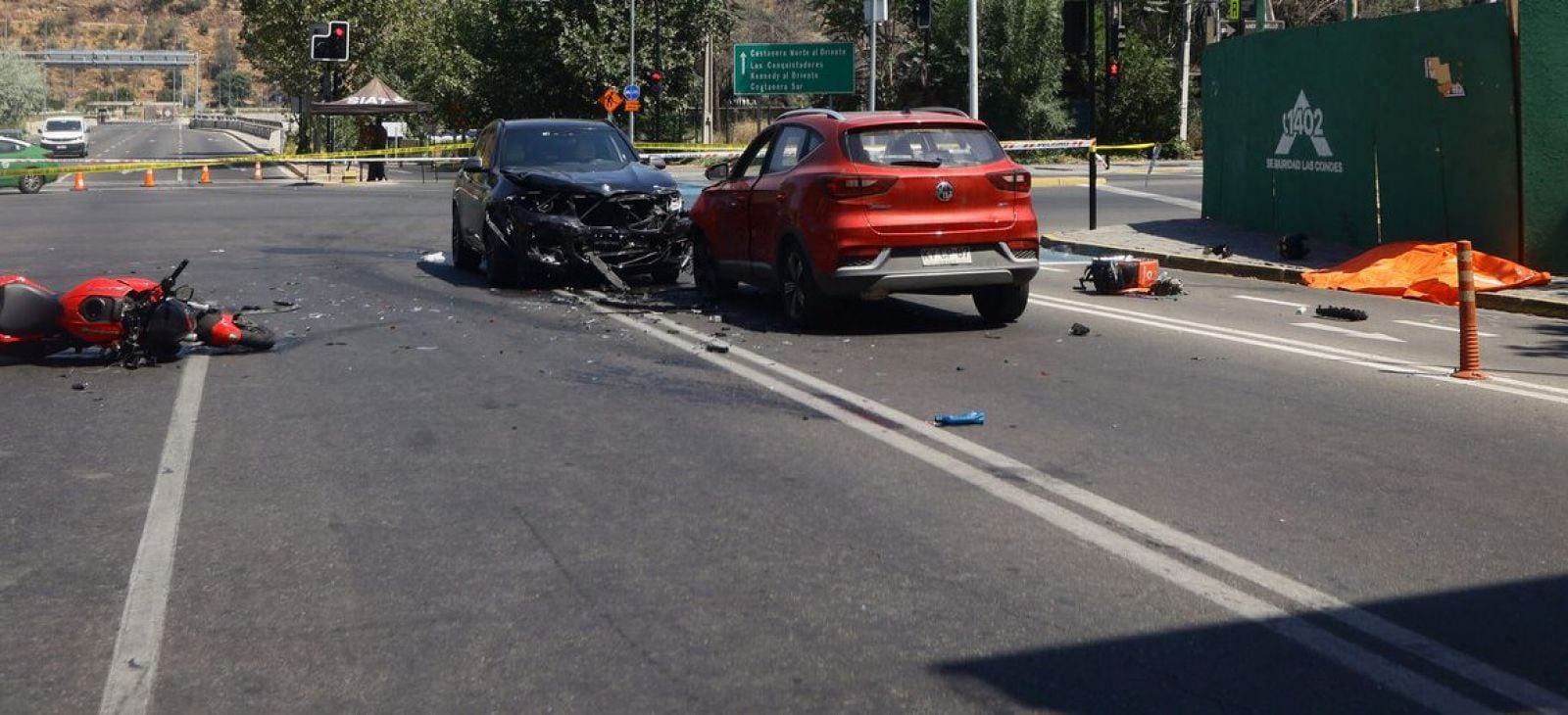 Foto: Aton / Accidente de tránsito.