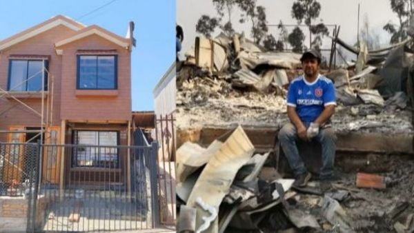 Vecino de Lirquén perdió su casa el mismo día que la terminó de construir