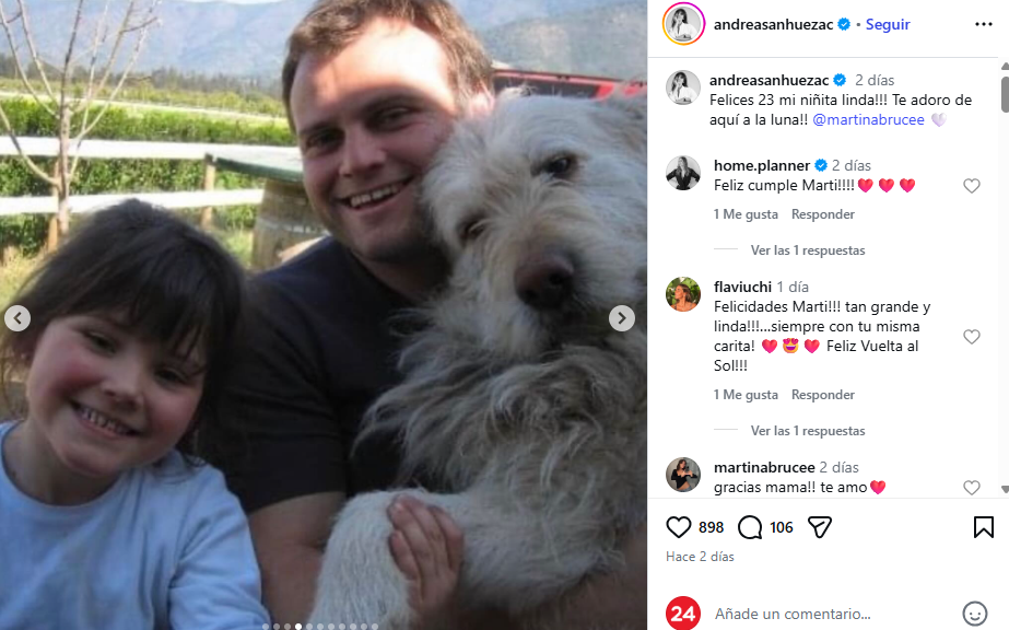 Martina y Roberto Bruce