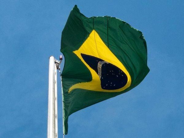Bandera de Brasil.