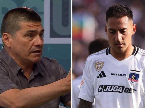 Marcelo 'Toby' Vega y Javier Correa de Colo Colo