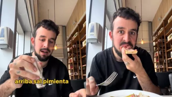 Argentino se vuelve viral luego de probar “el plato más polémico de comida chilena”