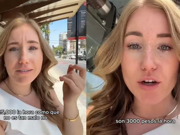 Influencer alemana se sorprende por el pago laboral en Chile