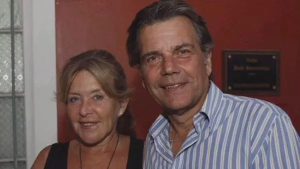 Actor Osvaldo Silva y Cecilia Cucurella.