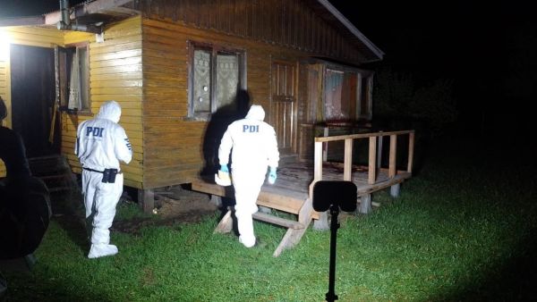 Adulto mayor asesinado con machete en Lago Ranco.