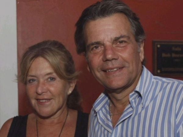 Actor Osvaldo Silva y Cecilia Cucurella.