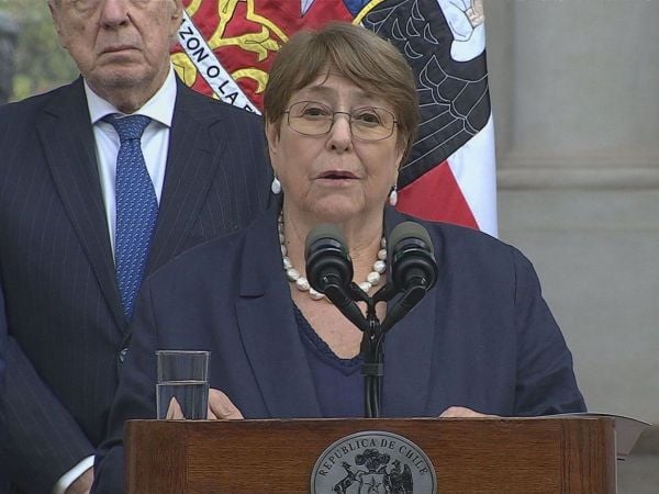 Nominación de Michelle Bachelet a la ONU.
