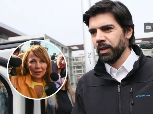 Joaquín Lavín León y Cathy Barriga.