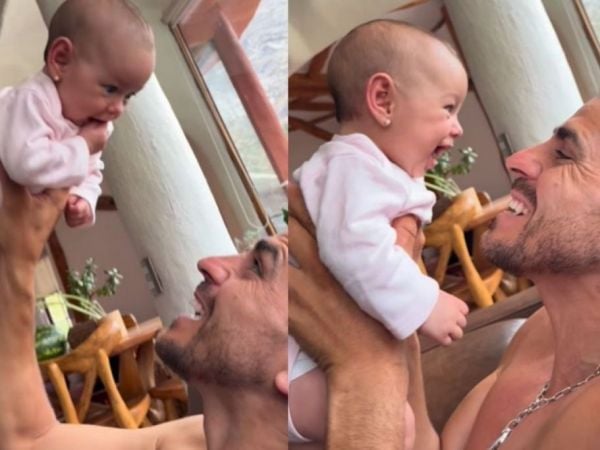 “A otro nivel volver y que me reciban de esta manera”: Pangal Andrade comparte divertido registró junto a su hija