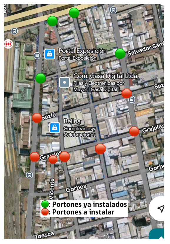 Plan de intervención en Meiggs