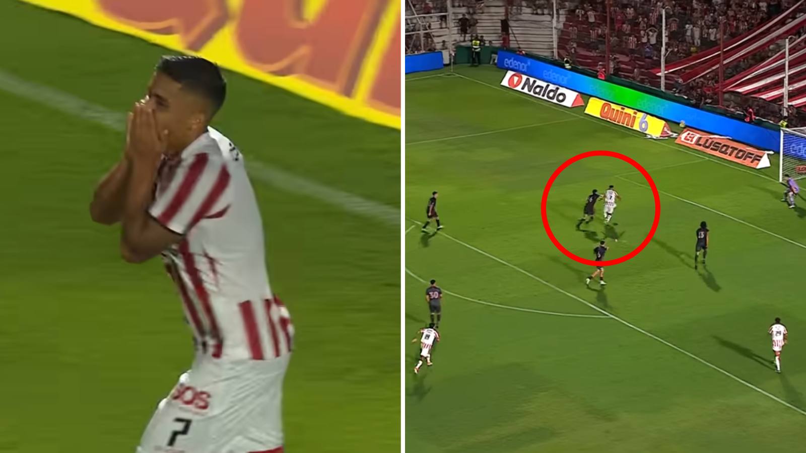 El fallo de Nicolás Guerra en Instituto de Córdoba