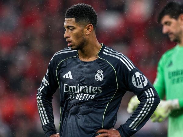 Jude Bellingham jugando por el Real Madrid