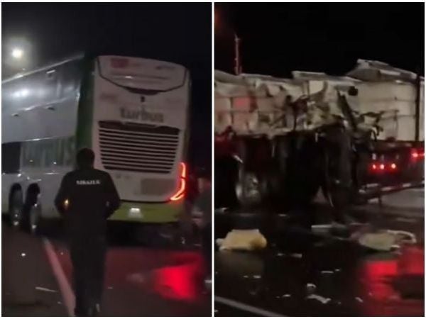 Accidente Turbus en Ruta 5 Sur