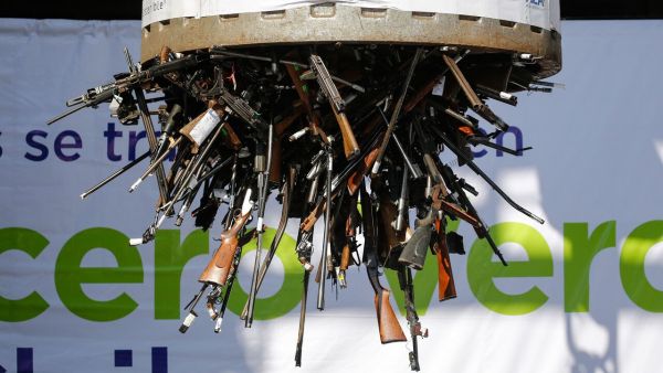 Gobierno destruye más de 22 mil armas decomisadas durante el 2025