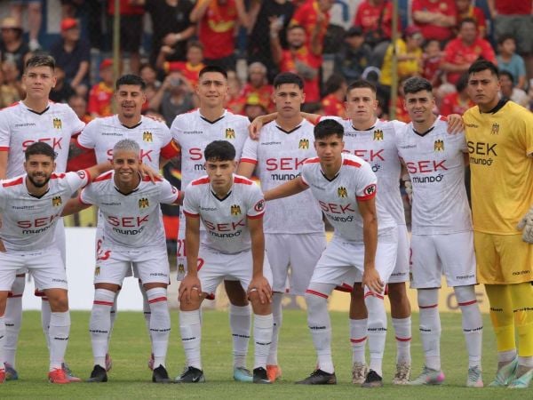 Plantel de la Unión Española en la Copa Chile