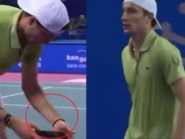 El extraño gesto de Ugo Humbert que está bajo sospecha