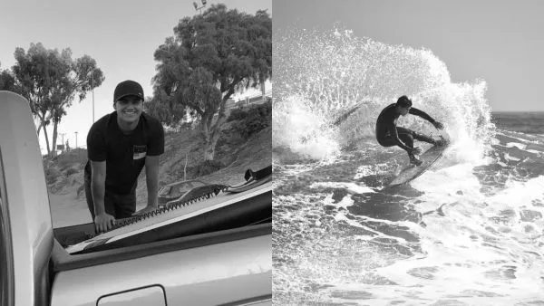 Lucas Encina, el surfista que falleció en trágico accidente en moto