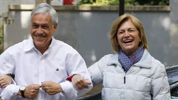 Sebastián Piñera y Evelyn Matthei