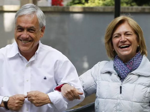 Sebastián Piñera y Evelyn Matthei