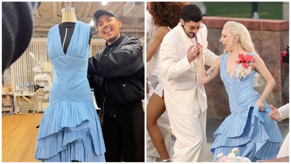 Chileno confeccionó vestido a Lady Gaga