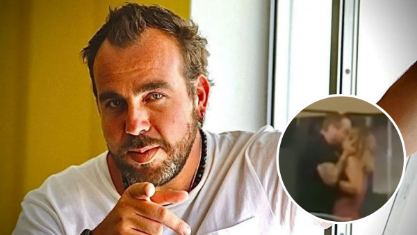 A los besos: Descubren a Francisco Kaminski con desconocida mujer en hotel de Santiago