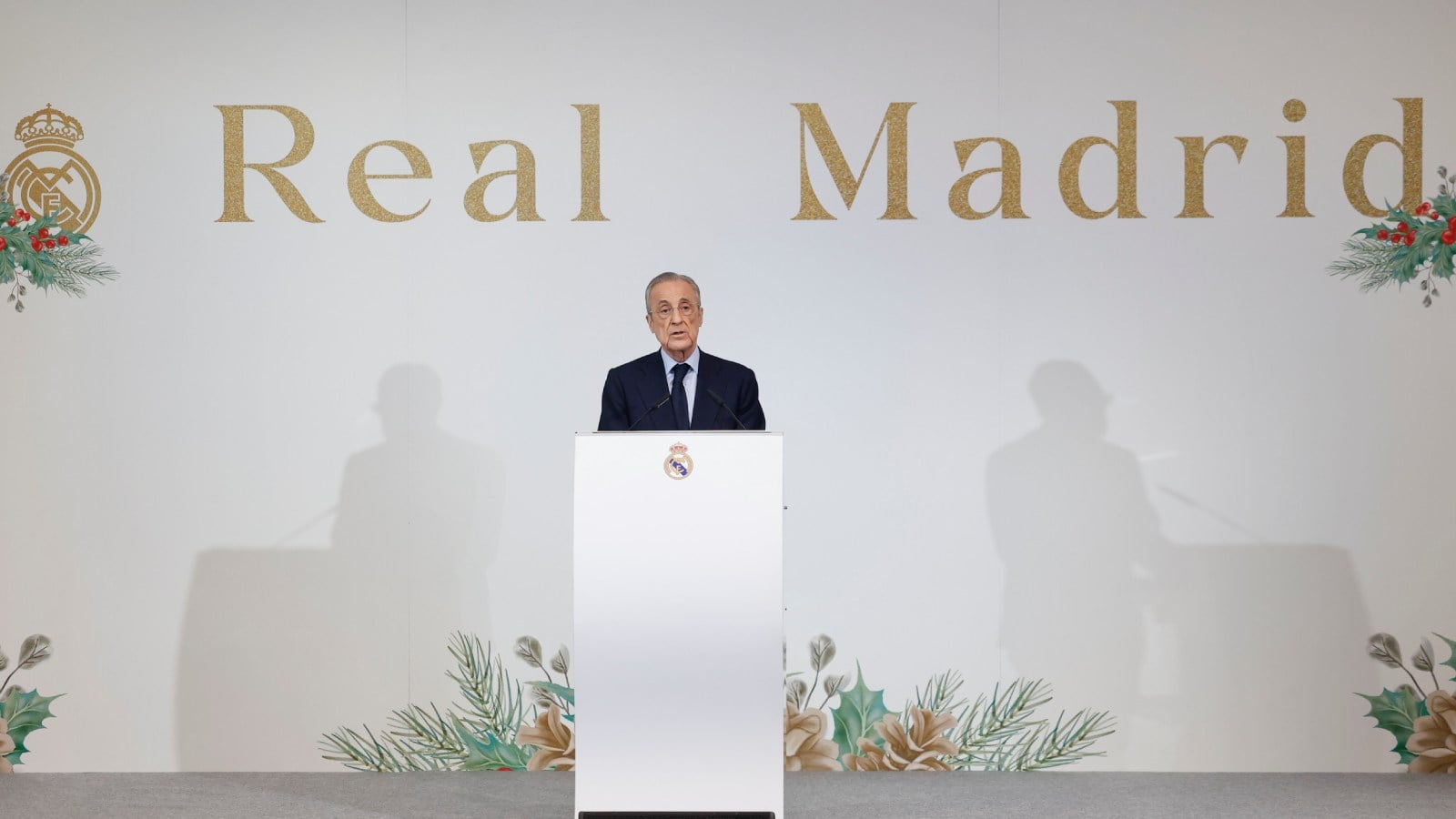 Florentino Pérez, presidente de Real Madrid