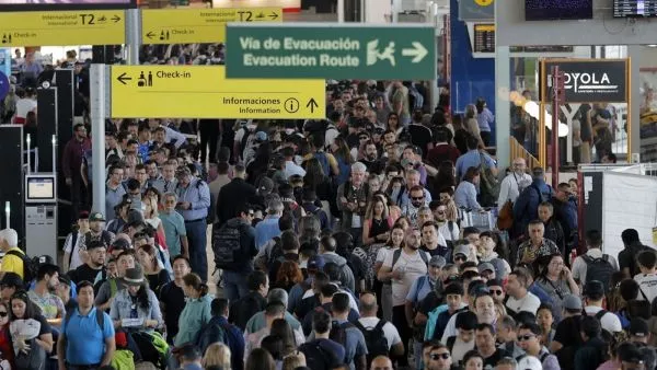 Aeropuerto de Santiago. Foto referencial.