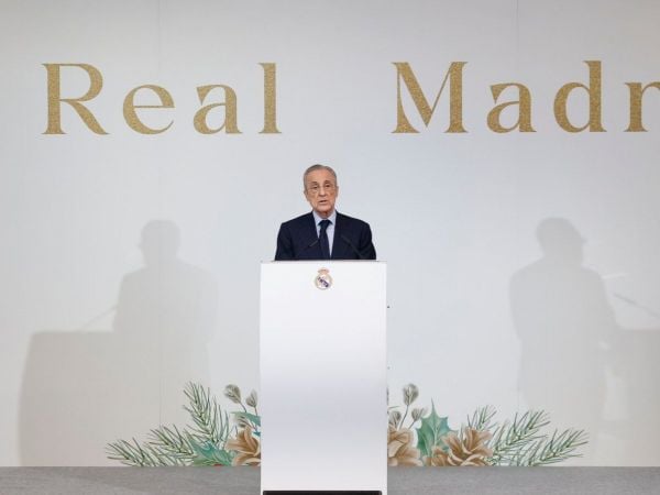 Florentino Pérez, presidente de Real Madrid