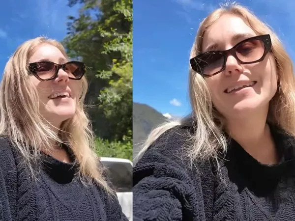 Influencer alemana queda fascinada con la Patagonia chilena