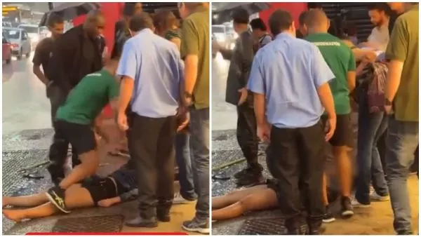 Chilena electrocutada en Brasil.