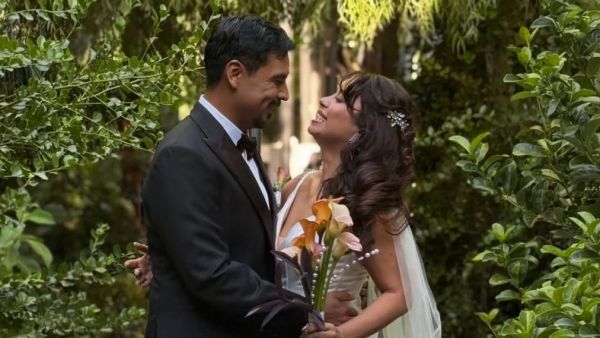 Las postales que dejó el matrimonio de exbailarina de rojo: actor de “Élite” fue uno de los invitados