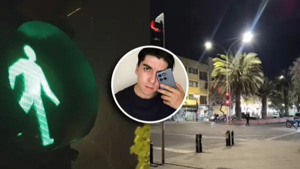 el tiktoker que recorre Santiago con su celular