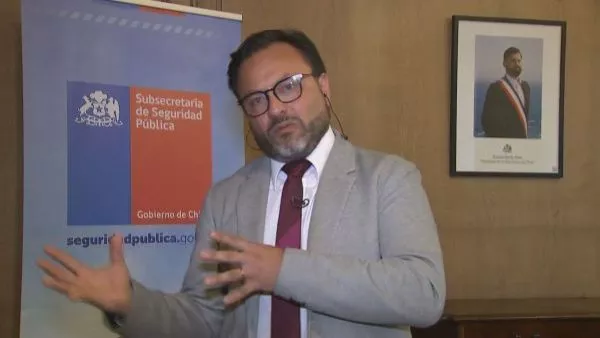 El subsecretario de Seguridad Pública, Rafael Collado,