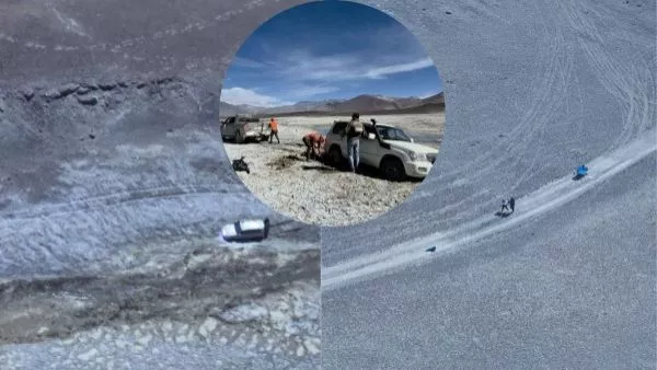 Rescate pareja extraviada en Atacama