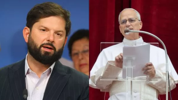 Presidente Boric pide al papa intervenir en la crisis de Cuba