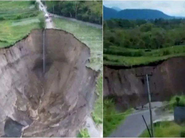 Socavón en Indonesia