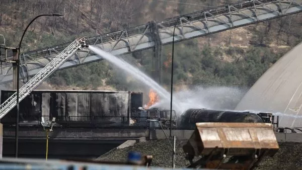 MUERE conductor de camión con gas líquido que explotó en Renca