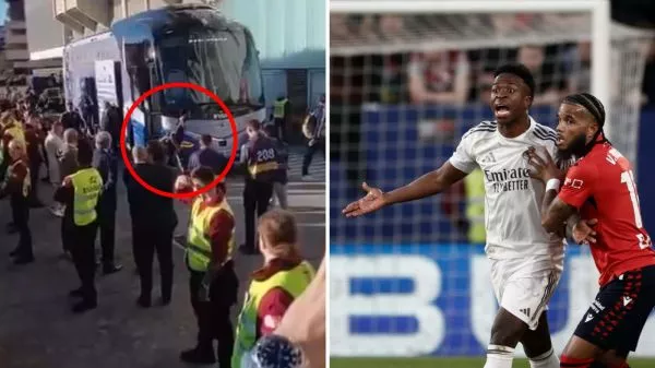 Vinicius Junior en Pamplona