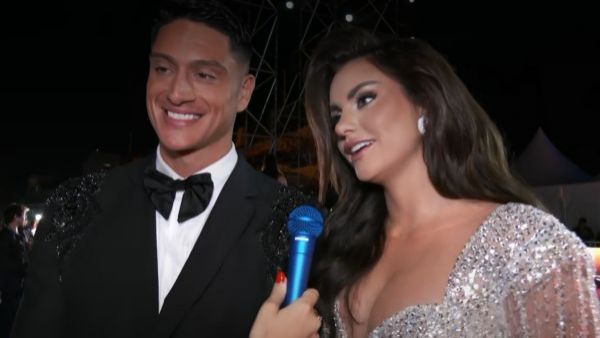 Emilia Dides y Sammis Reyes Gala de Viña